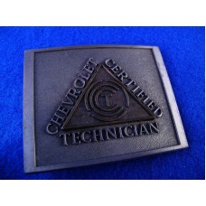 Chevrolet Certified Technician Buckle
